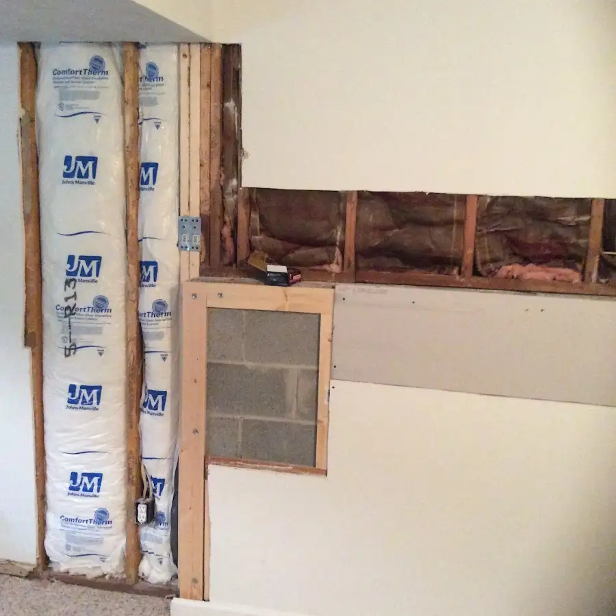 Wall insulation replacement during Structural Drying in Ephrata